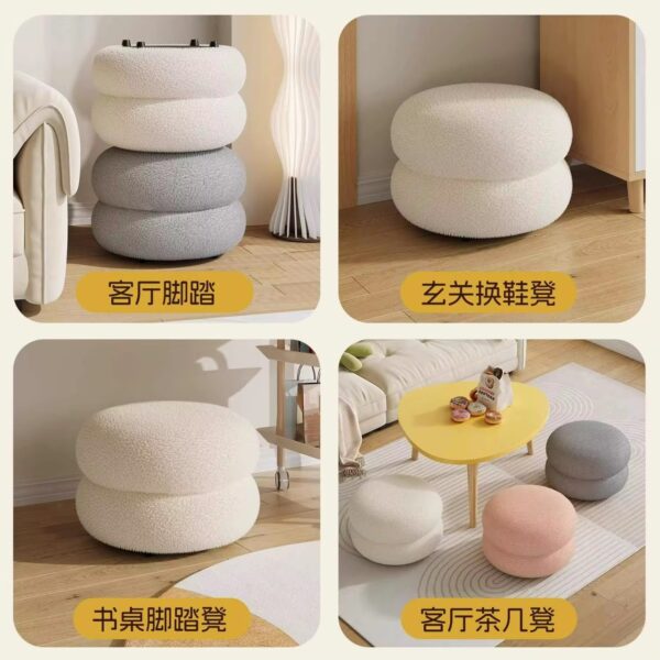 cushion Soft Cushioned Ottoman