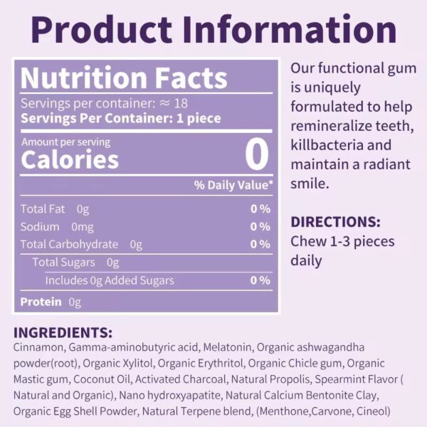 gum2 Melatonin Chewing Gum
