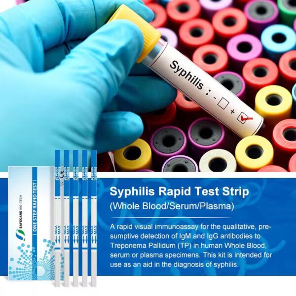 kjg,n Syphillis Rapid Test Strip