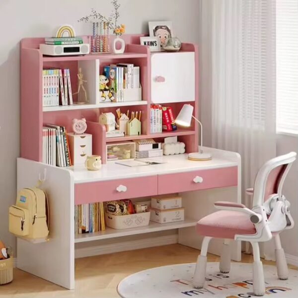shelf Study Desk with Bookshelf