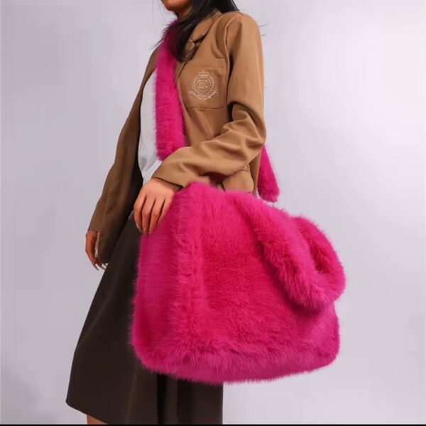 tote2 Fluffy Tote Bag