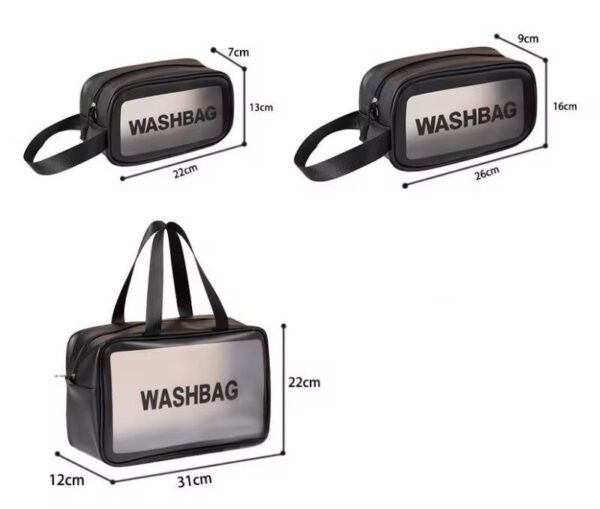 transbag2 Transparent Washbag